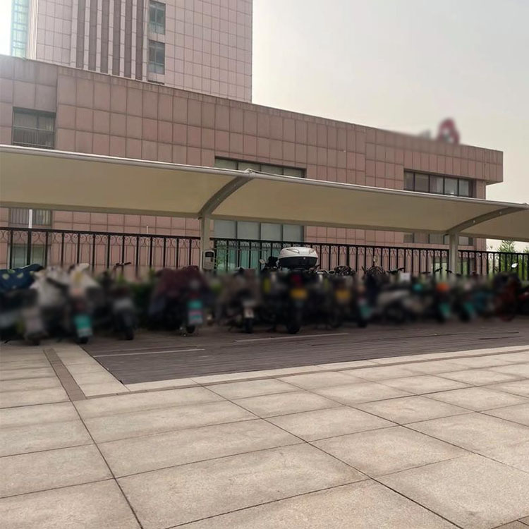 甘孜膜结构电动车棚