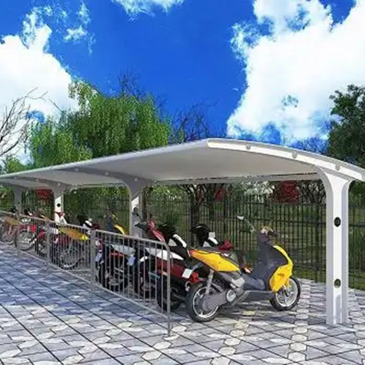 甘孜膜结构电动车棚